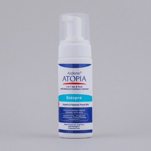فوم شستوشوی صورت آردن آتوپیا مدل ECZOPRO حجم 150 میلیلیتر