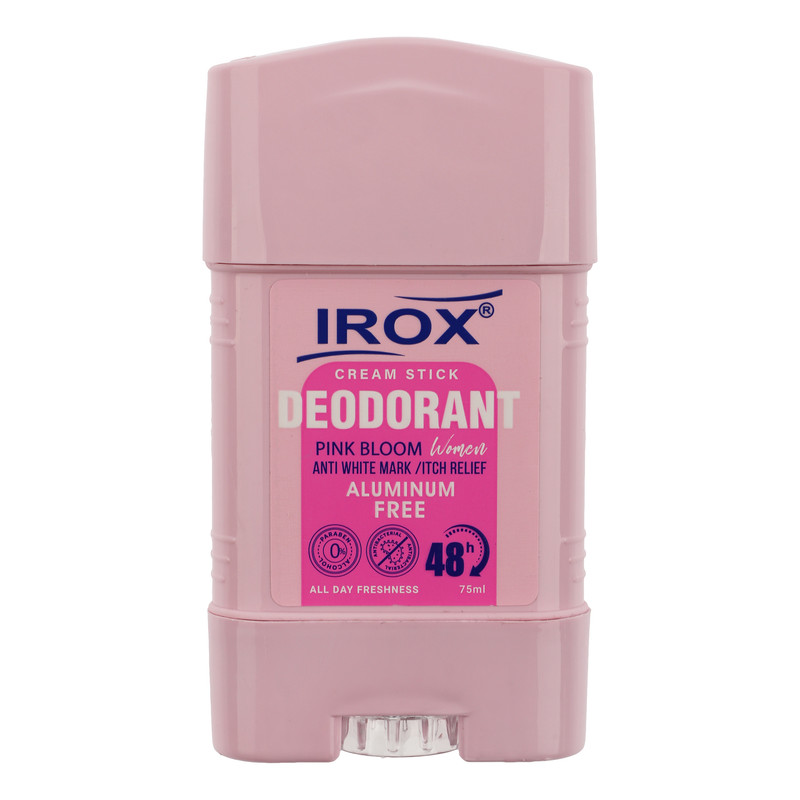 دئودورانت زنانه ایروکس مدل PINK BLOOM حجم 75 میلی لیتر