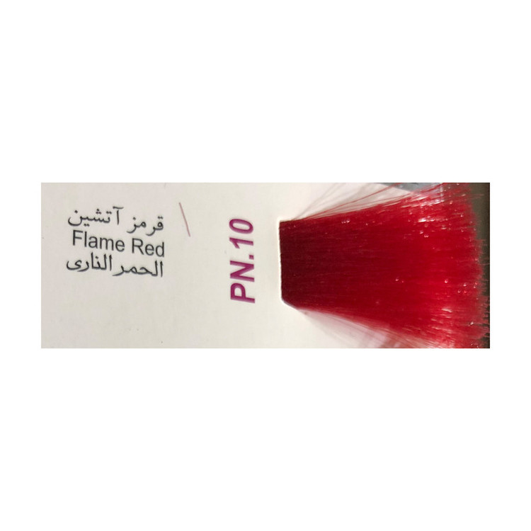رنگ مو پادینا شماره PN.10 حجم 100 میلی لیتر رنگ قرمز آتشین
