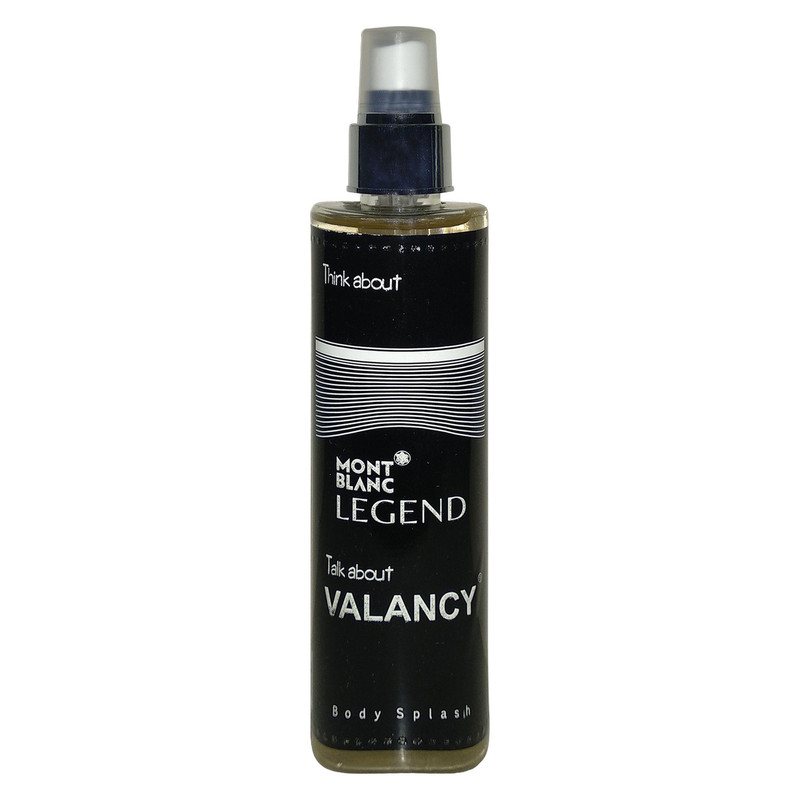 بادی اسپلش مردانه والانسی مدل Mont Blanc Legend حجم 200 میلی لیتر