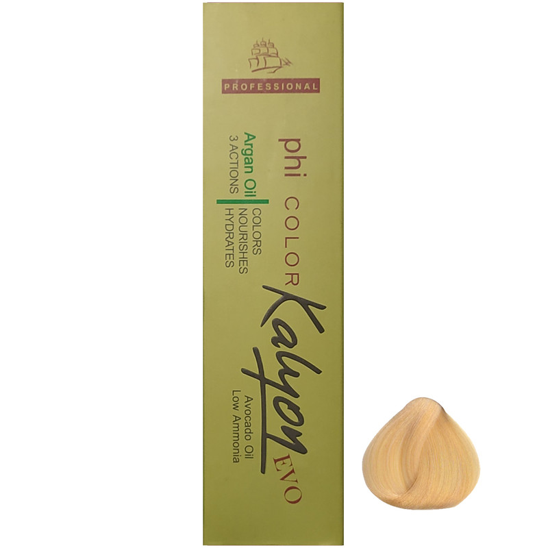 رنگ مو کالیون سری Golden شماره G10 حجم 125 میلی لیتر رنگ بلوند طلایی خیلی خیلی روشن