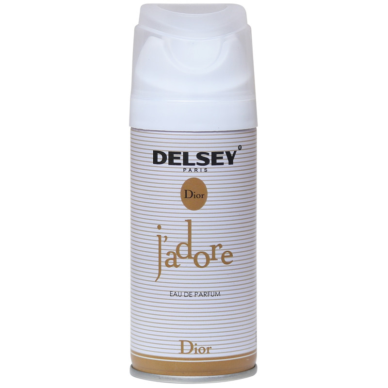 اسپری خوشبو کننده بدن زنانه دلسی مدل Dior Jadore حجم 150 میلی لیتر